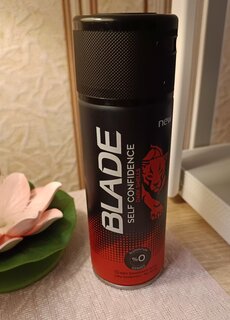 Дезодорант BLADE, Self Confidence, для мужчин, спрей, 150 мл - фото 1 от пользователя