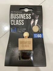 Ароматизатор в машину подвесной, бочонок, Freshco, Business Class Hugo Boss, AR1BC004 - фото 6 от пользователя