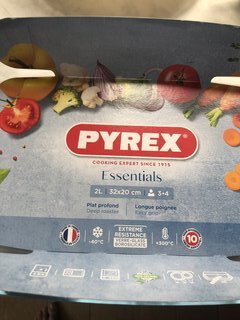 Форма для запекания стекло, 33х20х5 см, 2 л, прямоугольная, Pyrex, Classic, 247B000/7047 - фото 3 от пользователя