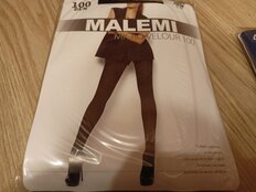 Колготки Malemi, Micro Velour, 100 DEN, р. 3, nero/черные, с шортиками и прозрачным мыском, 12 525 - фото 6 от пользователя