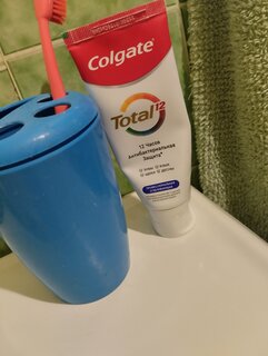 Зубная паста Colgate, Total 12 Профессиональная Отбеливающая, 75 мл - фото 5 от пользователя