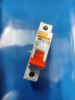 Автоматический выключатель TDM Electric, ВА47-29, 1 полюс, 10, 4.5 кА, С, 230/400 В, SQ0206-0072 - фото 8 от пользователя