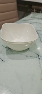 Салатник пластик, квадратный, 6.5 см, 0.5 л, Cake, Berossi, ИК 39733000, слоновая кость - фото 3 от пользователя