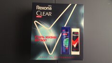 Набор подарочный для мужчин, Rexona, Men, шампунь + гель для душа - фото 2 от пользователя