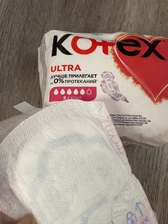 Прокладки женские Kotex, Ultra Dry&amp;Soft Super, 8 шт, 4424 - фото 5 от пользователя