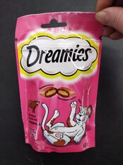 Корм для животных Dreamies, 60 г, для кошек, лакомство, говядина, 52353 - фото 8 от пользователя