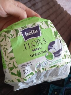 Прокладки женские Bella, Green Tea, 10 шт, с экстрактом зеленого чая, BE-012-RW10-098 - фото 8 от пользователя