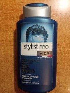 Шампунь STYLIST PRO, Men, Очищающий, для мужчин, 400 мл - фото 1 от пользователя