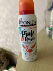 Дезодорант Deonica, For teens Pink Rush, для девочек, спрей, 125 мл - фото 6 от пользователя