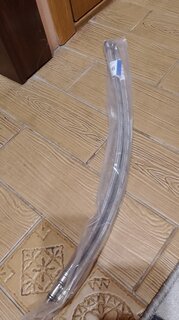 Подводка для воды М10-1/2&quot;х0.6 м, пара, сталь, полимер, РМС - фото 3 от пользователя