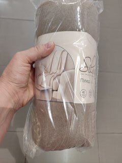 Плед 1.5-спальный, 110х150 см, флис, 100% полиэстер, Silvano, бежевый однотонный - фото 1 от пользователя