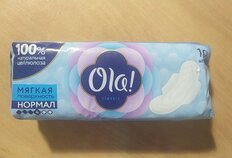 Прокладки женские Ola, Classic wings normal, 10 шт, толстые, мягкая поверхность - фото 2 от пользователя