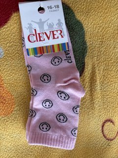 Носки детские унисекс, хлопок, Clever, в ассортименте, р. 16, Д 700 - фото 3 от пользователя
