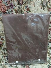 Пододеяльник 2-спальный, 175 х 215 см, 100% хлопок, поплин, шоколадный, Silvano, Марципан, 300008 - фото 6 от пользователя
