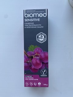 Зубная паста Biomed, Сенситив, 100 г - фото 7 от пользователя