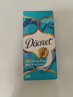 Прокладки женские Discreet, Deo Spring Breeze Single, ежедневные, 20 шт - фото 1 от пользователя