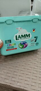 Капсулы для стирки Lamm, Color, для цветного белья, 12 шт, 15 г - фото 5 от пользователя