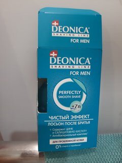 Лосьон после бритья, Deonica, For Men, Чистый эффект, 90 мл - фото 5 от пользователя