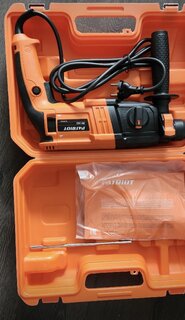 Перфоратор Patriot, RH242, SDS-Plus, 720 Вт, 2.5 Дж, 3 режима, с кейсом - фото 1 от пользователя