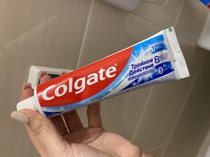 Зубная паста Colgate, Тройное Действие Экстра Отбеливание, 100 мл - фото 2 от пользователя