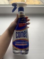 Чистящее средство универсальное, Comet, Лаванда, спрей, 500 мл - фото 2 от пользователя