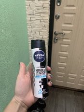 Дезодорант Nivea, Черное и Белое Невидимый Fresh, для мужчин, спрей, 150 мл - фото 8 от пользователя