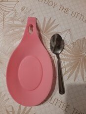 Подставка для ложки, силикон, 20х9.5 см, в ассортименте, Y4-4351 - фото 9 от пользователя