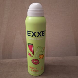 Дезодорант Exxe, Fruit kiss, Свежесть и нежность, для женщин, спрей, 150 мл - фото 1 от пользователя