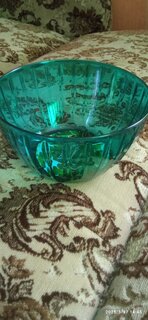 Салатник пластик, круглый, 9.6 см, 1.7 л, Neo Luxe, Sugar&amp;Spice, SE300110100, изумрудный агат - фото 2 от пользователя