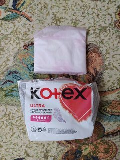 Прокладки женские Kotex, Ultra Dry&amp;Soft Super, 8 шт, 4424 - фото 1 от пользователя