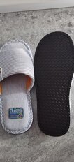 Тапки для мужчин, голубые, р. 42-43, открытые, А71-001-04 - фото 3 от пользователя