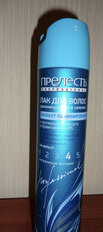 Лак для волос Прелесть Professional, Volume Power, 300 мл, сверх объем с частицами микропудры, матирующим эффектом - фото 6 от пользователя