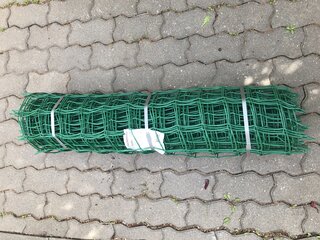Сетка садовая пластмасса, ячейка 83 х 83 мм, квадратная, 100х2000 см, Профи - фото 1 от пользователя