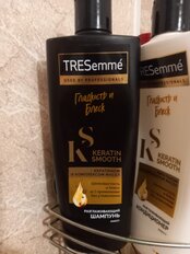 Шампунь TRESemme, Keratin Smooth с кератином и маслом Марулы, для сухих и поврежденных волос, 400 мл - фото 6 от пользователя