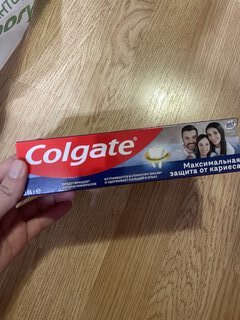 Зубная паста Colgate, Максимальная Защита от Кариеса Свежая Мята, 100 мл - фото 1 от пользователя