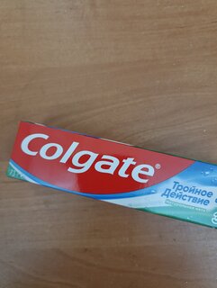 Зубная паста Colgate, Тройное действие, 50 мл - фото 4 от пользователя