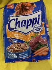 Корм для животных Chappi, Мясное изобилие, 2.5 кг, для собак, сухой, мясо, 7150, 47078 - фото 6 от пользователя