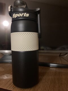 Термобутылка нержавеющая сталь, 0.5 л, Sports Fresh, бежевая, B070070 - фото 4 от пользователя