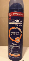 Пена для бритья, Deonica, For Men Максимальная защита, 240 мл, 46 00104 03561 6 - фото 2 от пользователя