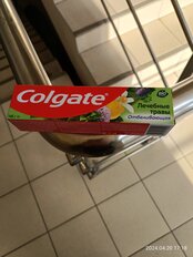 Зубная паста Colgate, Лечебные Травы Отбеливающая, 100 мл - фото 2 от пользователя