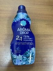 Гель для стирки Aroma Drop, 1 л, универсальный, Свежесть лотоса 2в1 - фото 2 от пользователя