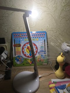 Светильник настольный 10 Вт, белый, Эра, NLED-482-10W-W, 30х180, Б0041086 - фото 7 от пользователя