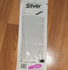 Стельки Silver, с активированным углем, всесезонные, латекс, анти-запах, белые, ТВ4001-00/TB4001-00(32) - фото 2 от пользователя