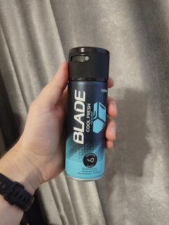 Дезодорант BLADE, Cool Fresh, для мужчин, спрей, 150 мл - фото 9 от пользователя