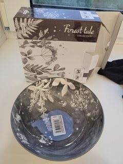Салатник фарфор, круглый, 16х6.3 см, 0.6 л, подарочная упаковка, Forest Tale, Lefard, 409-197 - фото 1 от пользователя