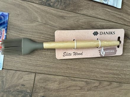 Кисточка кондитерская силикон, навеска, Daniks, Elite Wood, CL04927BC14 - фото 7 от пользователя