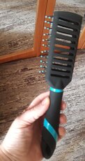 Расческа массажная, 23.7 х 4.3 см, пластик, скелетная,прямоугольная, Стиль, Y3-886 - фото 2 от пользователя