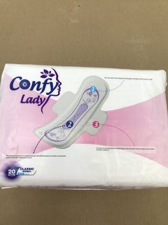 Прокладки женские Confy Lady, Classic Normal Eco, 20 шт, 12388 - фото 1 от пользователя