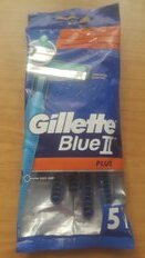 Станок для бритья Gillette, Blue2 Plus, для мужчин, 2 лезвия, 5 шт, одноразовые - фото 1 от пользователя