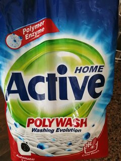 Стиральный порошок Active, 3 кг, автомат, универсальный, Poly Wash - фото 1 от пользователя